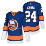 Maglia Hockey New York Islanders Stephen Gionta Autentico Home 2018 Blu