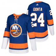 Maglia Hockey New York Islanders Stephen Gionta Autentico Home 2018 Blu