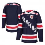 Maglia Hockey New York Rangers Blank 2018 Winter Classic Blu