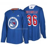 Maglia Hockey New York Rangers Mats Zuccarello New Season Practice Blu