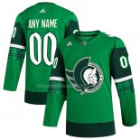 Maglia Hockey Ottawa Senators 2023 St. Patrick's Day Autentico Personalizzate Verde