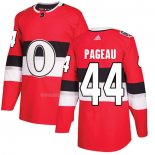 Maglia Hockey Ottawa Senators Jean-gabriel Pageau Autentico 2017 100 Classic Rosso