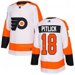 Maglia Hockey Philadelphia Flyers Tyler Pitlick Road Autentico Bianco