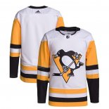 Maglia Hockey Pittsburgh Penguins Away Primegreen Autentico Pro Bianco