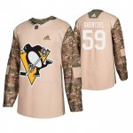 Maglia Hockey Pittsburgh Penguins Jake Guentzel Veterans Day Camuffamento