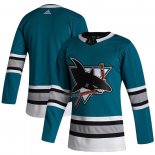 Maglia Hockey San Jose Sharks Autentico Verde