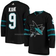 Maglia Hockey San Jose Sharks Evander Kane Alternato Autentico Nero