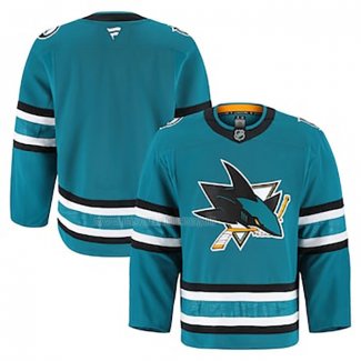 Maglia Hockey San Jose Sharks Home Autentico Pro Verde