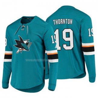 Maglia Hockey San Jose Sharks Joe Thornton Platinum Verde