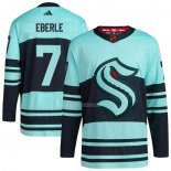 Maglia Hockey Seattle Kraken Jordan Eberle Reverse Throwback 2.0 Autentico Blu