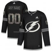 Maglia Hockey Tampa Bay Lightning Personalizzate Black Shadow Nero