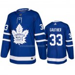 Maglia Hockey Toronto Maple Leafs Frederik Gauthier Home Autentico Blu