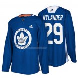 Maglia Hockey Toronto Maple Leafs William Nylander New Season Practice Blu