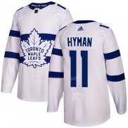 Maglia Hockey Toronto Maple Leafs Zach Hyman Autentico 2018 Stadium Series Bianco