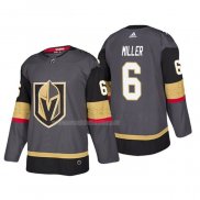 Maglia Hockey Vegas Golden Knights Colin Miller Home Autentico Giocatore Gris