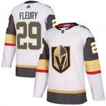 Maglia Hockey Vegas Golden Knights Marc Andre Fleury Autentico Bianco