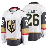 Maglia Hockey Vegas Golden Knights Paul Stastny 2019 Away Breakaway Bianco
