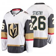 Maglia Hockey Vegas Golden Knights Paul Stastny 2019 Away Breakaway Bianco