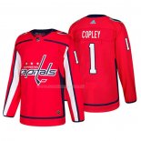 Maglia Hockey Washington Capitals Pheonix Copley Home Autentico Giocatore Rosso