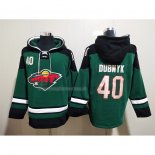 Felpa con Cappuccio Minnesota Wild Devan Dubnyk Verde