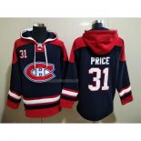 Felpa con Cappuccio Montreal Canadiens Carey Price Nero