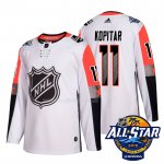 Maglia Hockey 2018 All Star Los Angeles Kings Anze Kopitar Autentico Bianco