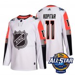 Maglia Hockey 2018 All Star Los Angeles Kings Anze Kopitar Autentico Bianco