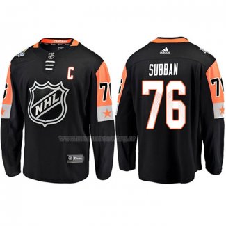 Maglia Hockey 2018 All Star Montreal Canadiens Subban Captain Nero