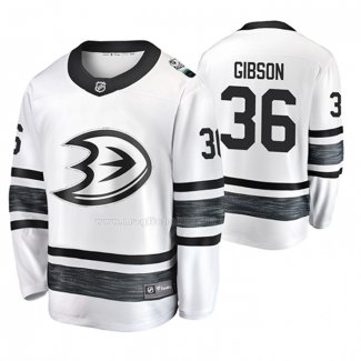 Maglia Hockey 2019 All Star Anaheim Ducks John Gibson Bianco