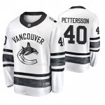 Maglia Hockey 2019 All Star Vancouver Canucks Elias Pettersson Bianco