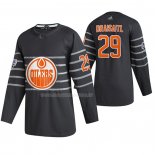Maglia Hockey 2020 All Star Edmonton Oilers Leon Draisaitl Autentico Gris