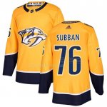 Maglia Hockey Bambino Nashville Predators P.k Subban Home Autentico Giallo