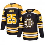 Maglia Hockey Boston Bruins Brandon Carlo Autentico Home Nero