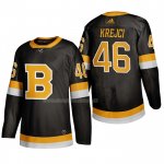 Maglia Hockey Boston Bruins David Krejci Alternato 2019-20 Nero
