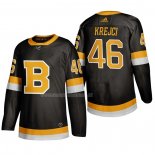Maglia Hockey Boston Bruins David Krejci Alternato 2019-20 Nero