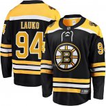 Maglia Hockey Boston Bruins Jakub Lauko Home Premier Breakaway Nero