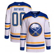 Maglia Hockey Buffalo Sabres Away Autentico Pro Primegreen Personalizzate Bianco