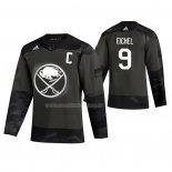 Maglia Hockey Buffalo Sabres Jack Eichel 2019 Veterans Day Camuffamento