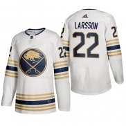 Maglia Hockey Buffalo Sabres Johan Larsson Tercera Bianco