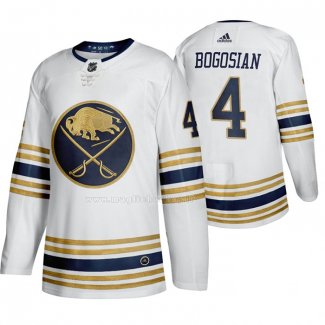 Maglia Hockey Buffalo Sabres Zach Bogosian Tercera Bianco