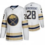 Maglia Hockey Buffalo Sabres Zemgus Girgensons Tercera Bianco