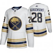 Maglia Hockey Buffalo Sabres Zemgus Girgensons Tercera Bianco
