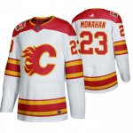 Maglia Hockey Calgary Flames Sean Monahan 2019 Heritage Classic Autentico Bianco