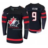 Maglia Hockey Canada Joe Veleno 2020 Iihf World Junior Championship Nero
