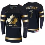 Maglia Hockey Canada Sean Couturier 2020 Iihf World Ice Hockey Golden Limited Edition