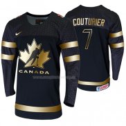 Maglia Hockey Canada Sean Couturier 2020 Iihf World Ice Hockey Golden Limited Edition
