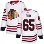 Maglia Hockey Chicago Blackhawks Andrew Shaw Road Autentico Bianco