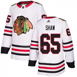 Maglia Hockey Chicago Blackhawks Andrew Shaw Road Autentico Bianco