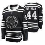 Maglia Hockey Chicago Blackhawks Calvin de Haan Premier Alternato Nero
