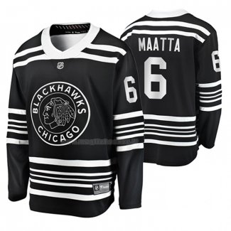 Maglia Hockey Chicago Blackhawks Olli Maatta Premier Alternato Nero